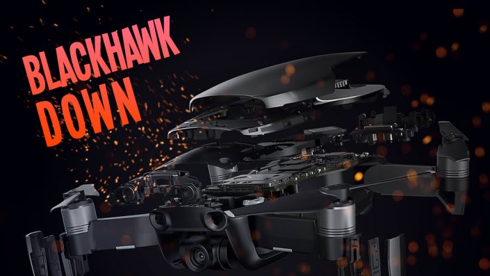 Black Hawk Down – Crashed my drone…again.